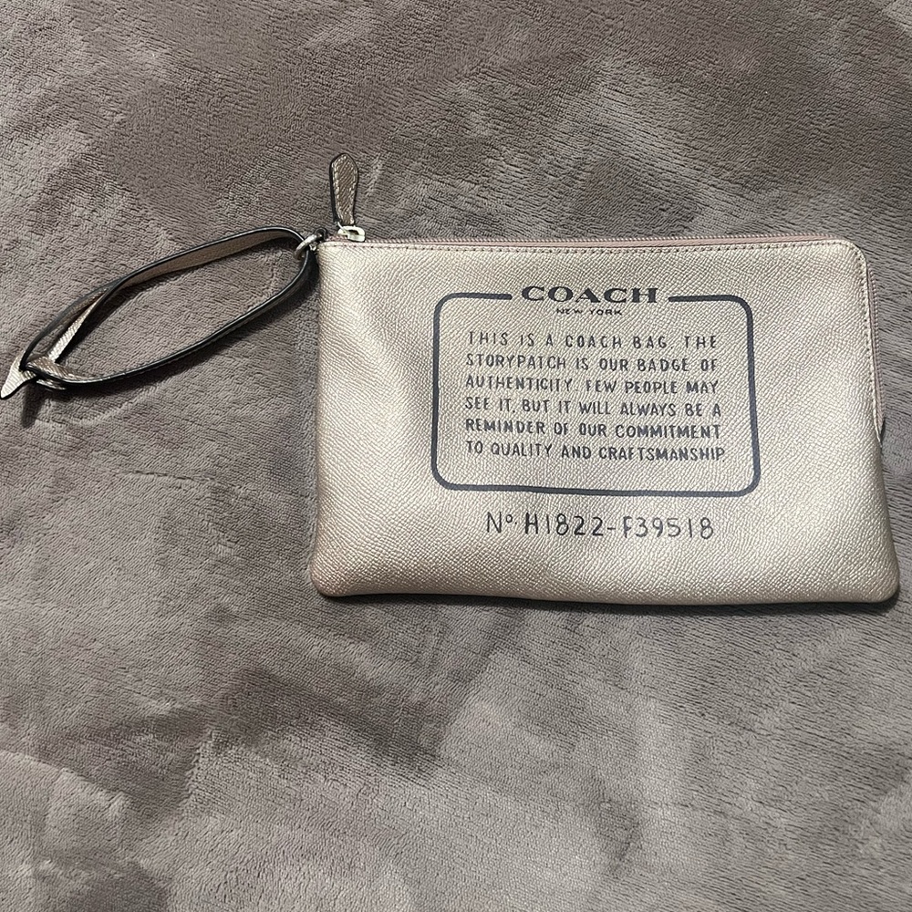Coach rose gold Mini Bag
